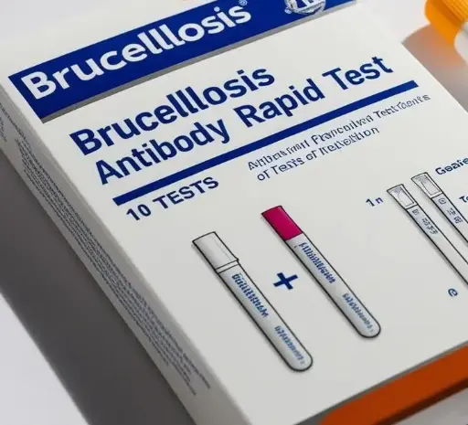 [0964-C10321-10T]  Brucellosis Antibody Rapid Test Kit - 10 Tests