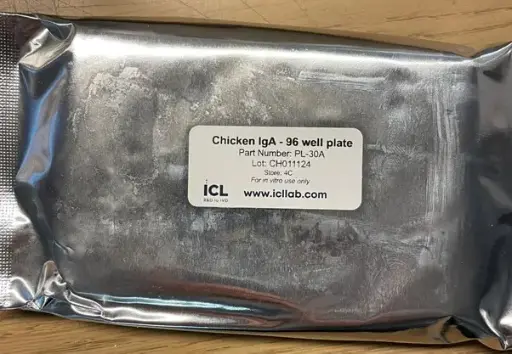 Chicken Immunoglobulin G (IgG) ELISA Kit - 96 wells plate