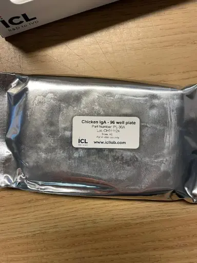 Chicken Immunoglobulin G (IgG) ELISA Kit - 96 wells plate